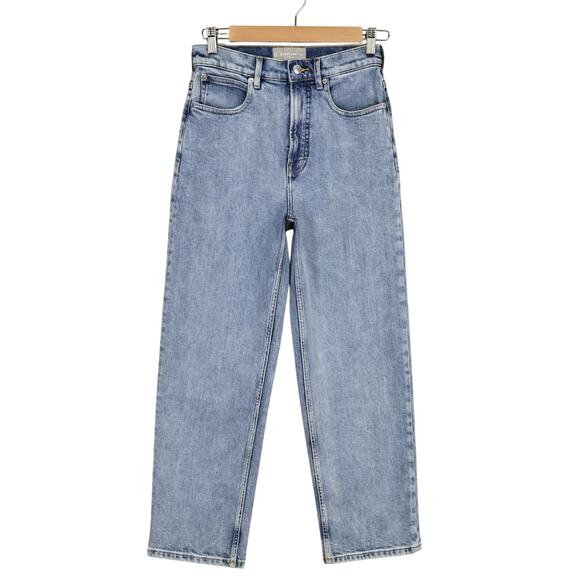 Everlane Denim - NWOT Everlane The Way High Straight Leg Jean In Light Wash Blue Size 26 Regular